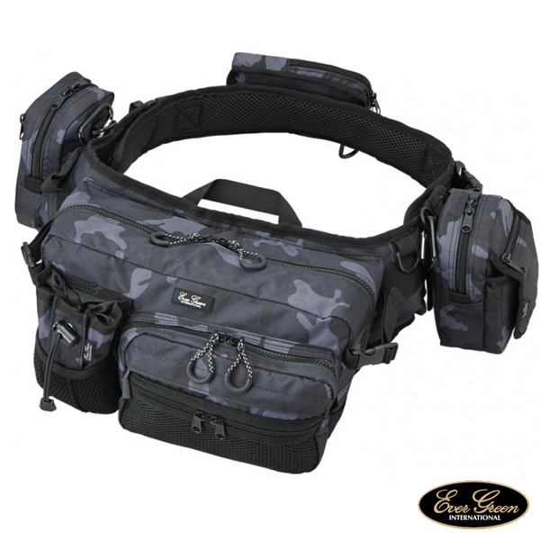 Evergreen Hip&Shoulder Bag HD2 #Black Camo