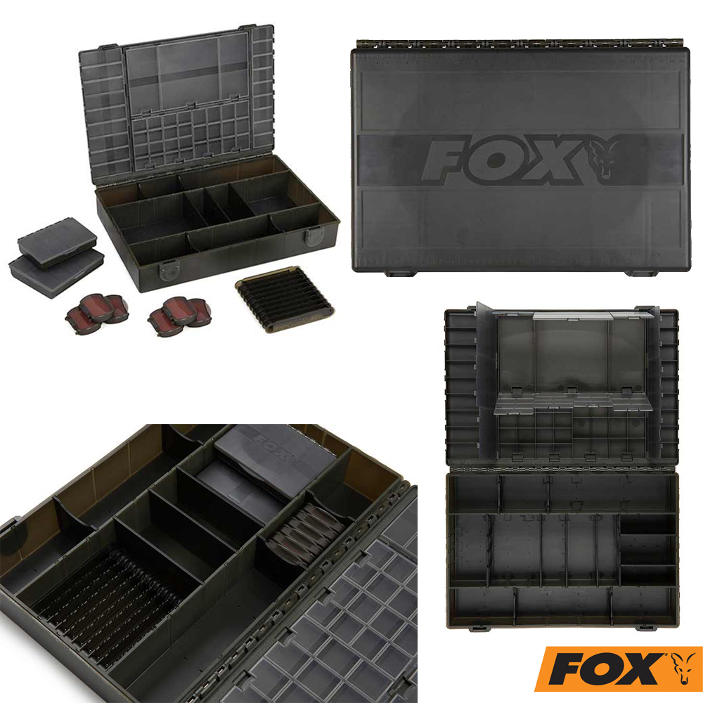 Fox EOS Carp Tackle Box Loaded Large - Fox EOS Carp Tackle Box