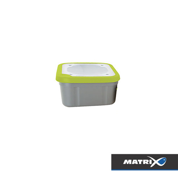 Matrix Solid Top Bait Boxes Grey/Lime