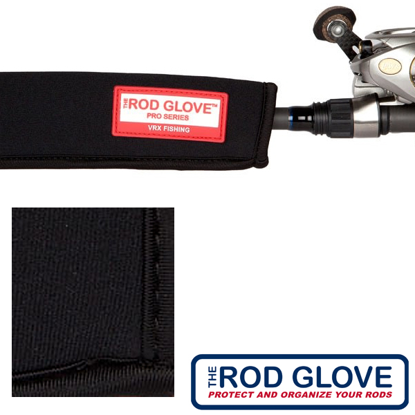 The Rod Glove Pro Series Neoprene Casting Rod Glove Standard / Black